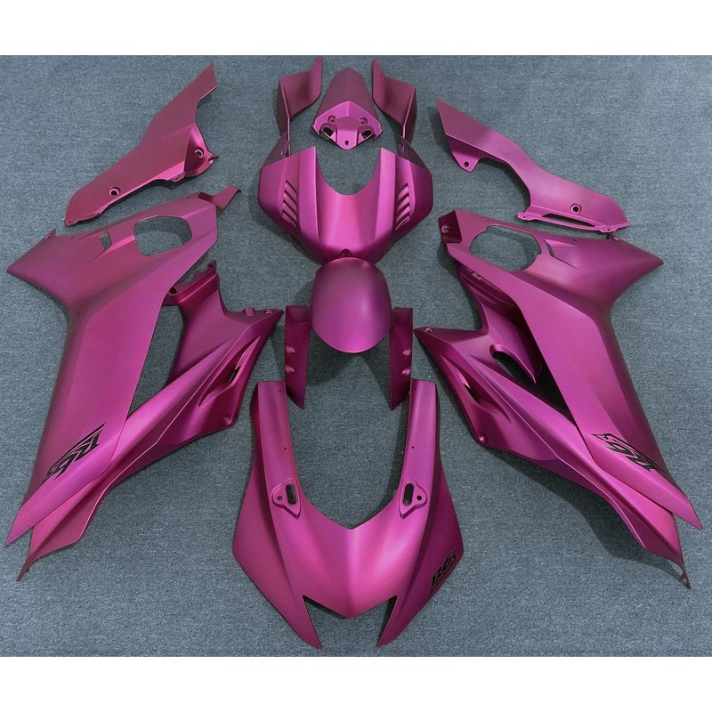 YAMAHA YZF-R6 (2017-2022) Matte Pink Fairings No Seat Cowl No Bolt Kit No Tank
