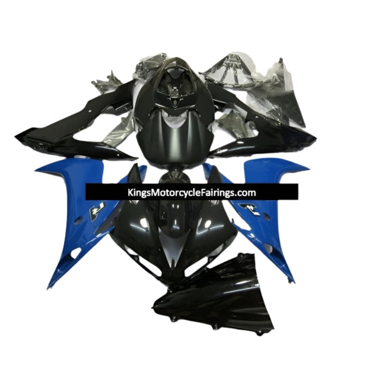 Yamaha YZF-R1 (2004-2006) Black, Blue, Matte Black Fairings No Seat Cowl No Bolt Kit No Tank