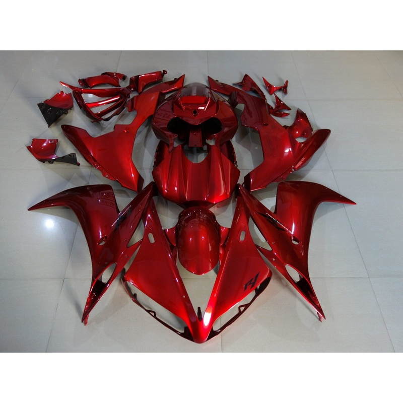 Yamaha YZF-R1 (2004-2006) Candy Red Fairings No Seat Cowl No Bolt Kit No Tank