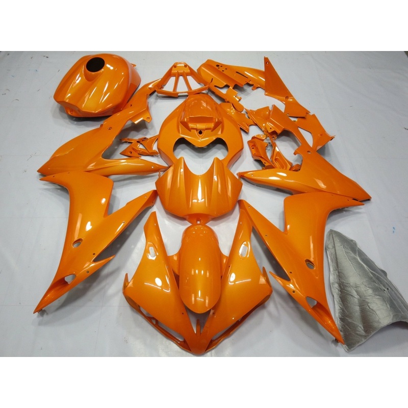 Yamaha YZF-R1 (2004-2006) Orange Fairings No Seat Cowl No Bolt Kit No Tank