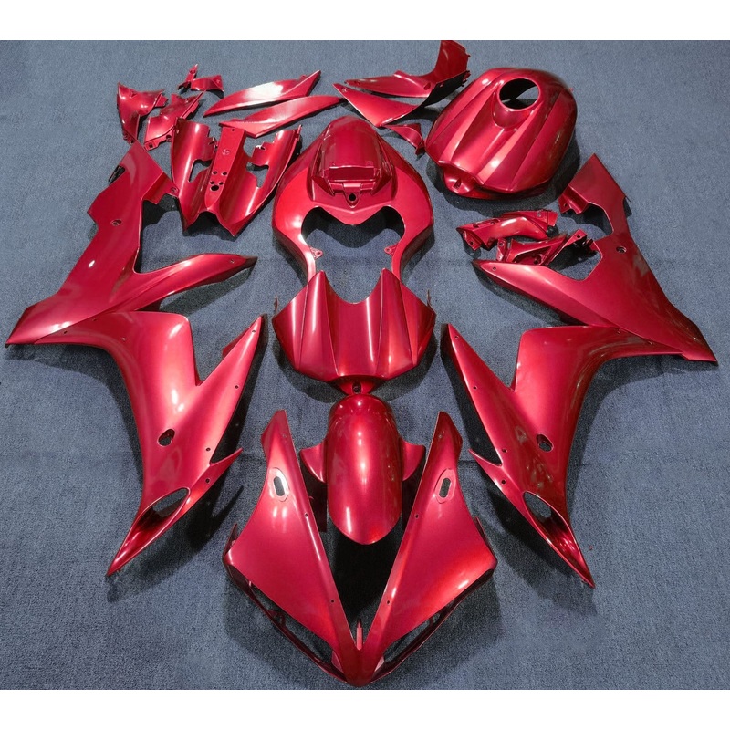 Yamaha YZF-R1 (2004-2006) Red Fairings No Seat Cowl No Bolt Kit No Tank