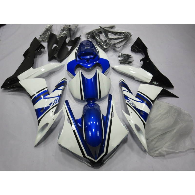 Yamaha YZF-R1 (2004-2006) White, Blue & Black Fairings No Seat Cowl No Bolt Kit No Tank