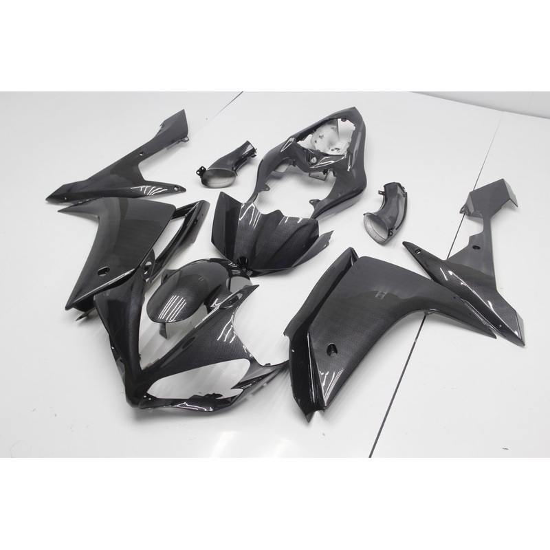 Yamaha YZF-R1 (2007-2008) Faux Carbon Fiber Fairings No Seat Cowl No Bolt Kit No Tank