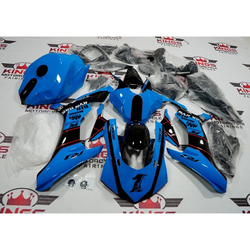 Yamaha YZF-R1 (2015-2019) Blue, Black, Red Fairings No Seat Cowl No Bolt Kit No Tank