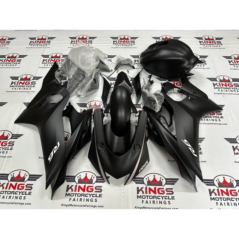 YAMAHA YZF-R6 (2017-2022) Matte Black Fairings No Seat Cowl No Bolt Kit No Tank