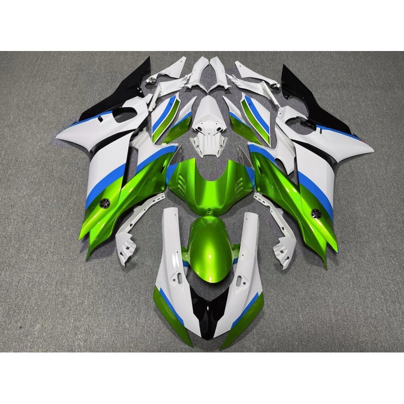 YAMAHA YZF-R6 (2017-2022) White, Green, Blue, Black Fairings No Seat Cowl No Bolt Kit No Tank