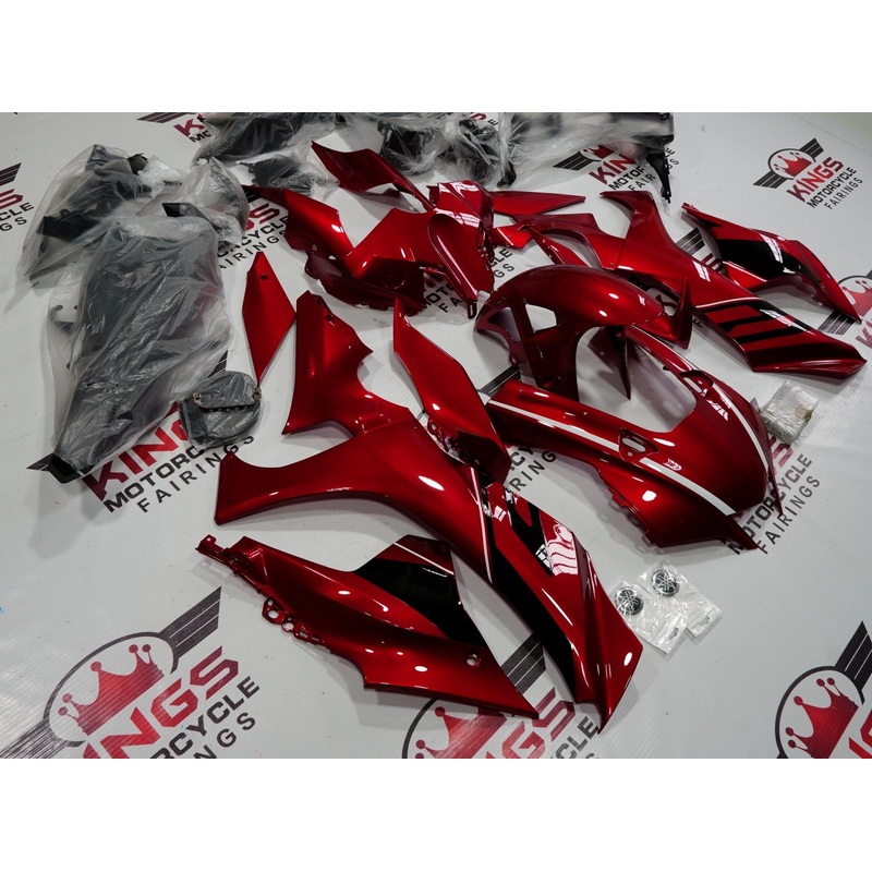 Yamaha YZF-R1 (2015-2019) Candy Red, White & Black Fairings No Seat Cowl No Bolt Kit No Tank