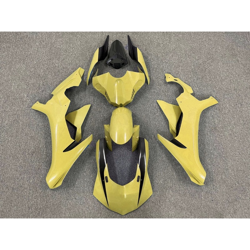 Yamaha YZF-R1 (2015-2019) Yellow & Black Fairings No Seat Cowl No Bolt Kit No Tank