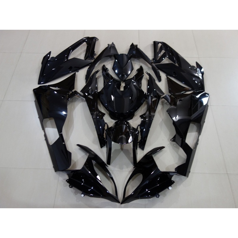 BMW S1000RR (2009-2014) Black Fairings No Seat Cowl No Bolt Kit No Tank