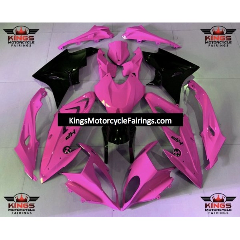 BMW S1000RR (2009-2014) Pink & Black Fairings No Seat Cowl No Bolt Kit No Tank