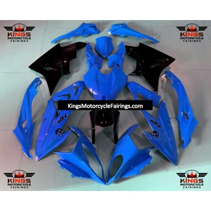 BMW S1000RR (2017-2018) Blue & Black HP Fairings No Seat Cowl No Bolt Kit No Tank