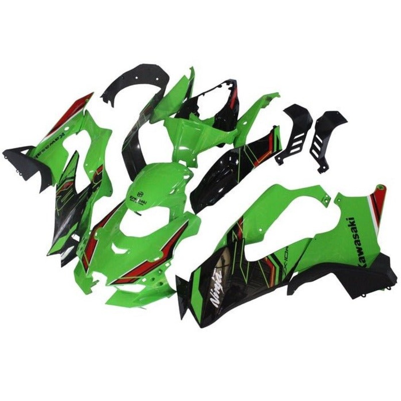 Fairings for Kawasaki Ninja ZX10RR (2021-2025) Green, Black, Red, White No Tank No Seat Cowl No Bolt Kit