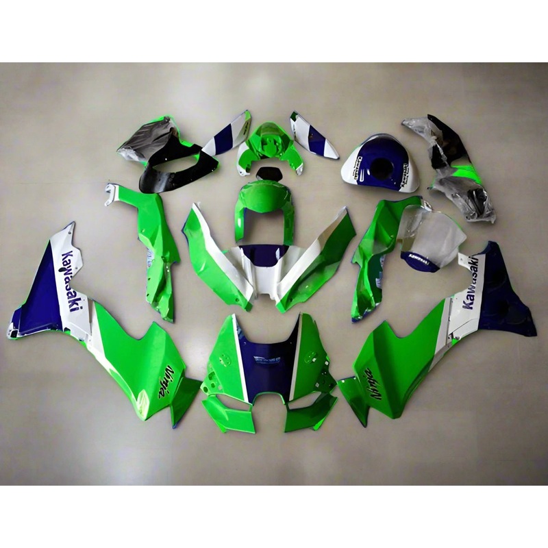 Fairings for Kawasaki Ninja ZX10RR (2021-2025) Green, Blue, White No Tank No Seat Cowl No Bolt Kit