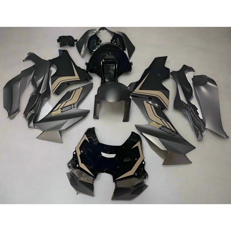 Fairings for Kawasaki Ninja ZX10RR (2021-2025) Matte Black, Brown, Black No Tank No Seat Cowl No Bolt Kit