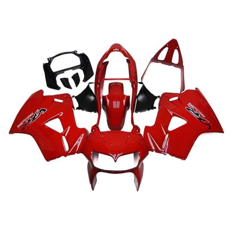 Honda VFR800 (2002-2013) Red, Black, White Fairings No Seat Cowl No Bolt Kit No Tank