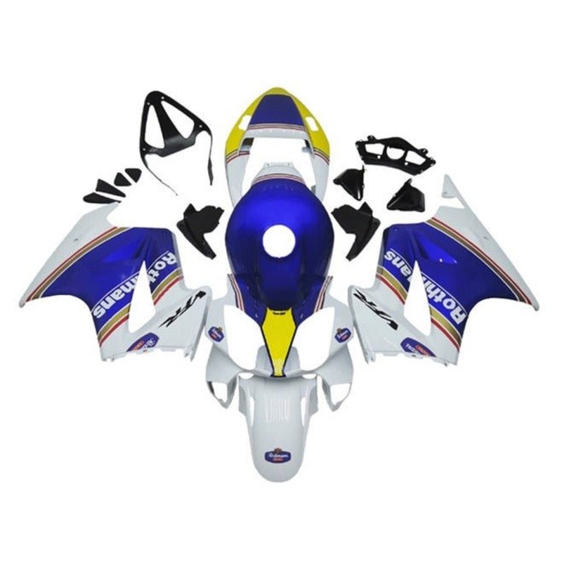 Honda VFR800 (2002-2013) White, Blue Rothmans Fairings No Seat Cowl No Bolt Kit No Tank