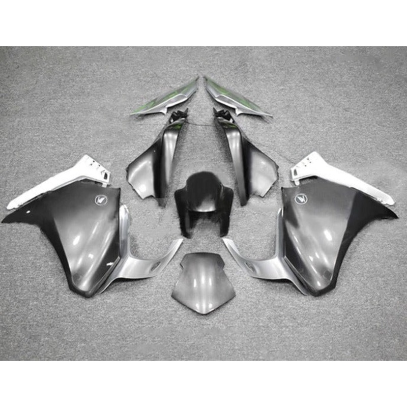 Honda VFR1200 (2010-2013) Gray Fairings Clear Windscreen: Free No Bolt Kit