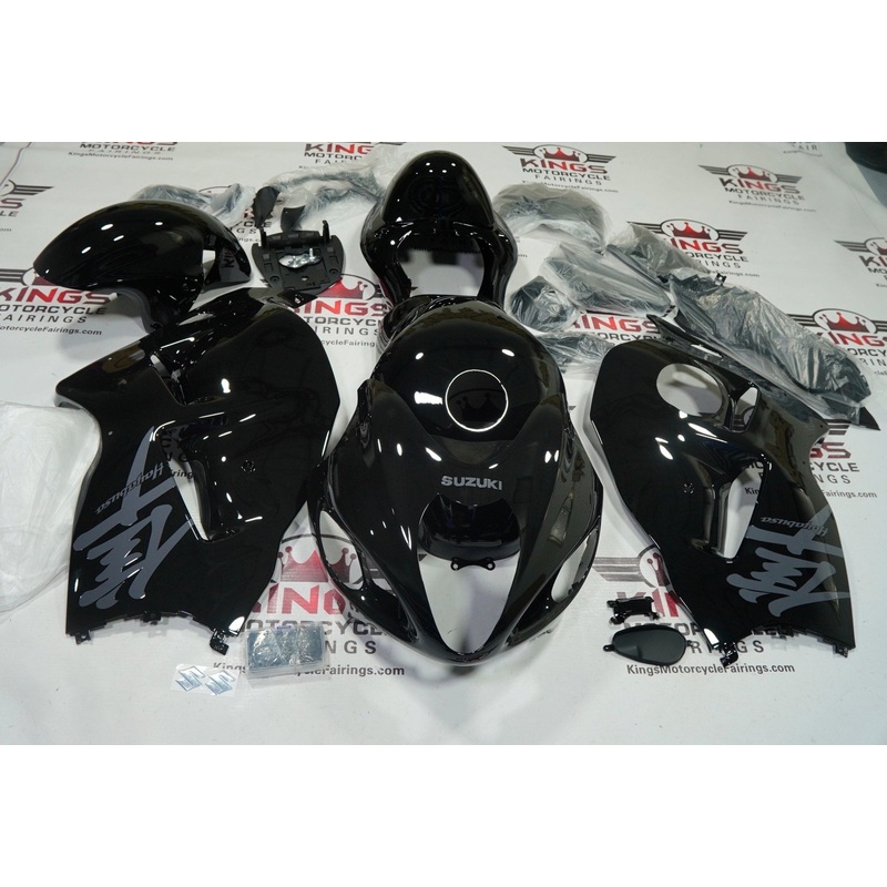 Suzuki Hayabusa (1999-2007) Black, Gray Fairings No Seat Cowl No Bolt Kit No Tank