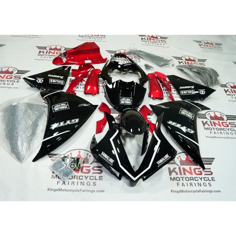 Yamaha YZF-R1 (2012-2014) Black, White, Candy Red GYTR Fairings No Seat Cowl No Bolt Kit No Tank