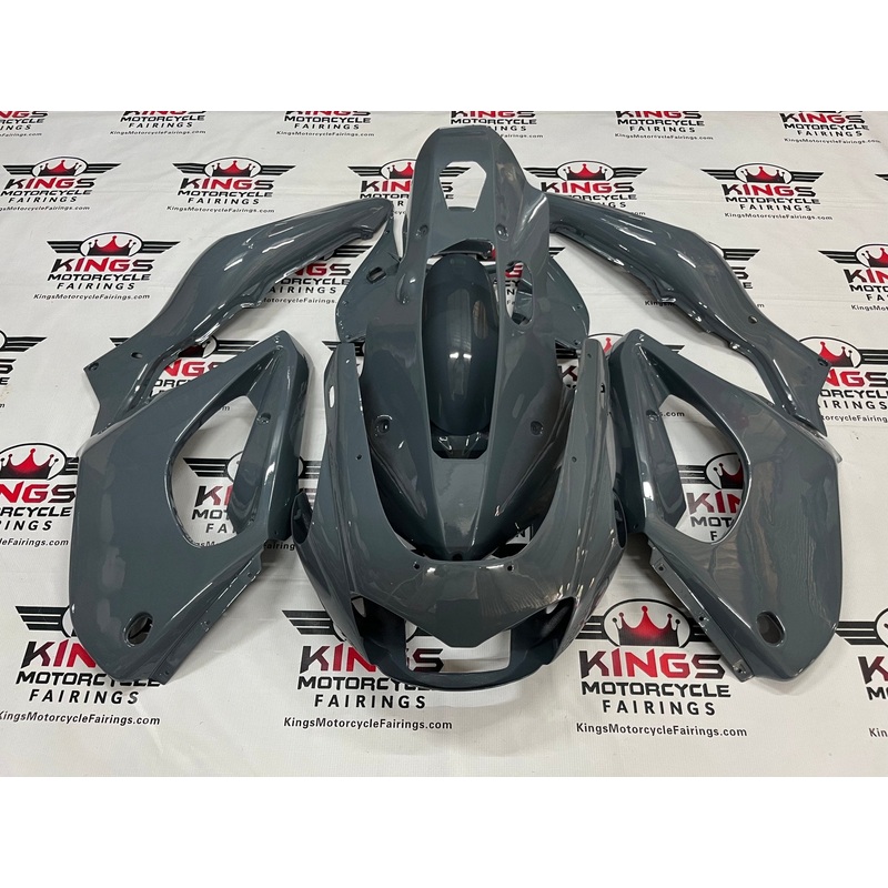 Yamaha YZF1000R (1996-2007) Nardo Gray Fairings Clear Windscreen: Free Bolt Kit: No