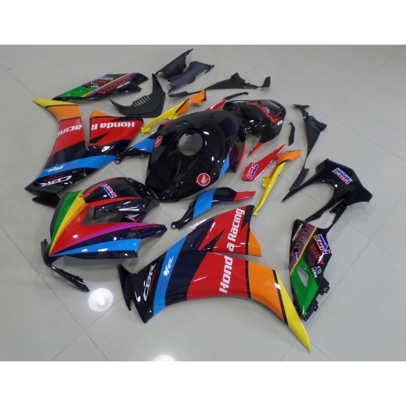Honda CBR1000RR (2012-2016) Black Rainbow Fairings No Seat Cowl No Bolt Kit No Tank
