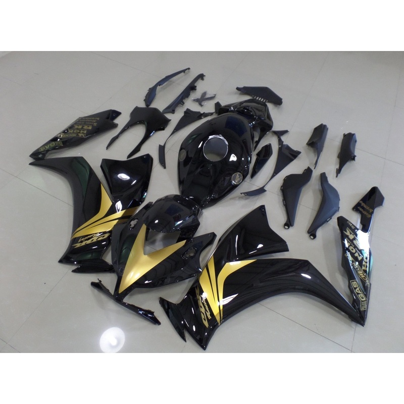 Honda CBR1000RR (2012-2016) Gold & Black Fairings No Seat Cowl No Bolt Kit No Tank
