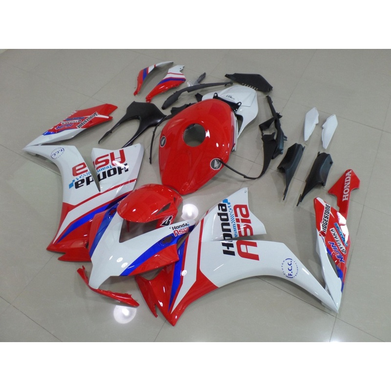 Honda CBR1000RR (2012-2016) Red, White & Blue Fairings No Seat Cowl No Bolt Kit No Tank