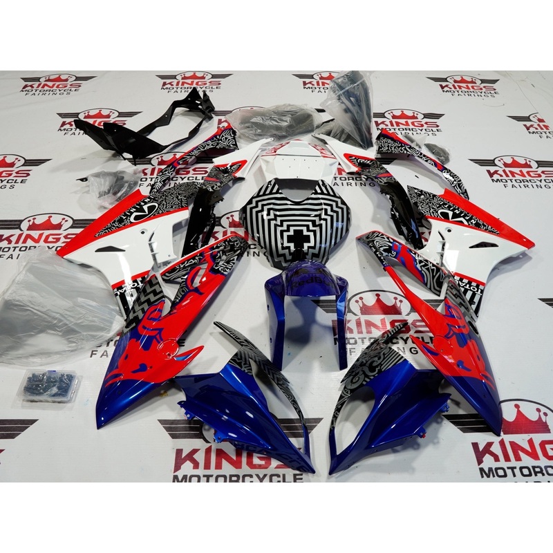 BMW S1000RR (2017-2018) White, Black, Blue, RedBull Fairings No Seat Cowl No Bolt Kit No Tank