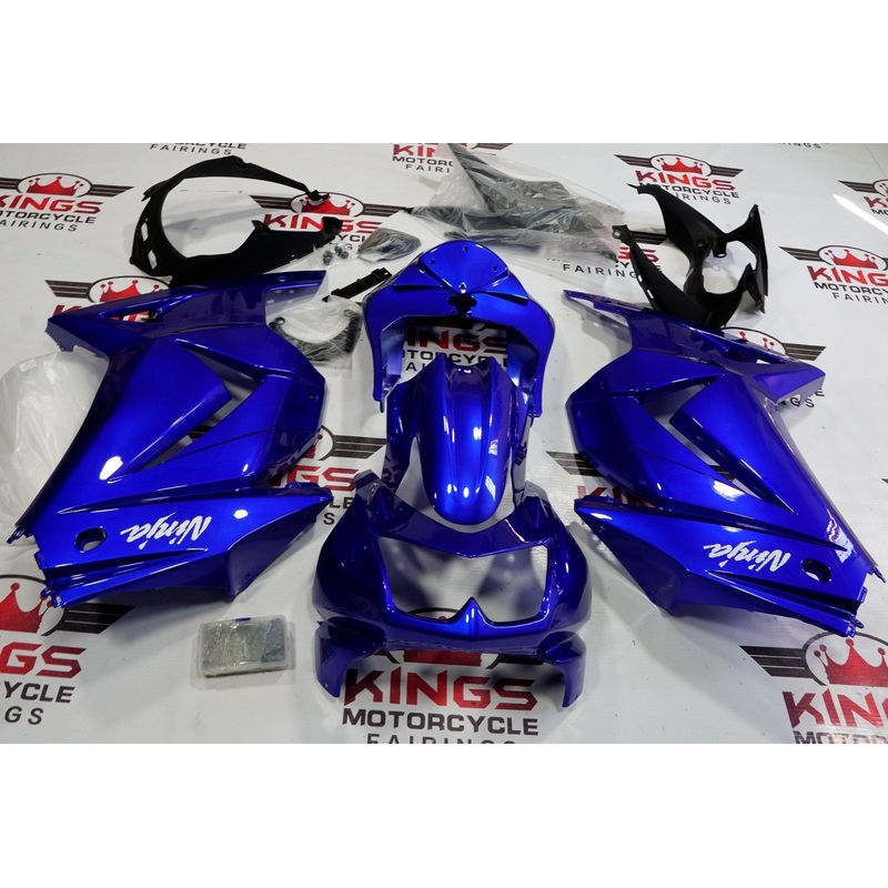 Fairings for Kawasaki Ninja 250R (2008-2013) Royal Blue No Seat Cowl No Bolt Kit No Tank