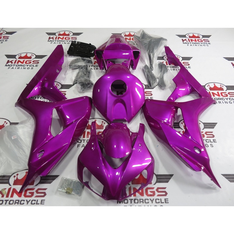 Honda CBR1000RR (2006-2007) Pink Fairings No Seat Cowl No Bolt Kit No Tank