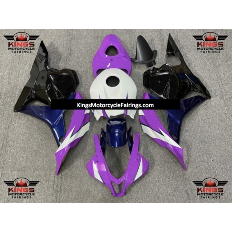 Honda CBR600RR (2009-2012) Purple, White, Dark Blue & Black Fairings No Seat Cowl No Bolt Kit No Tank