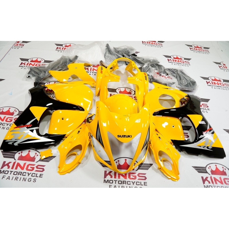 Suzuki GSX1300R Hayabusa (2008-2020) Dark Yellow & Black Fairings No Seat Cowl No Bolt Kit No Tank