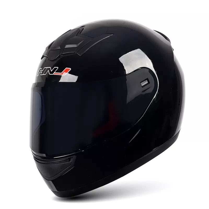 Black HNJ Motorcycle Helmet Black Visor Small (S)= 50-53 CM’s