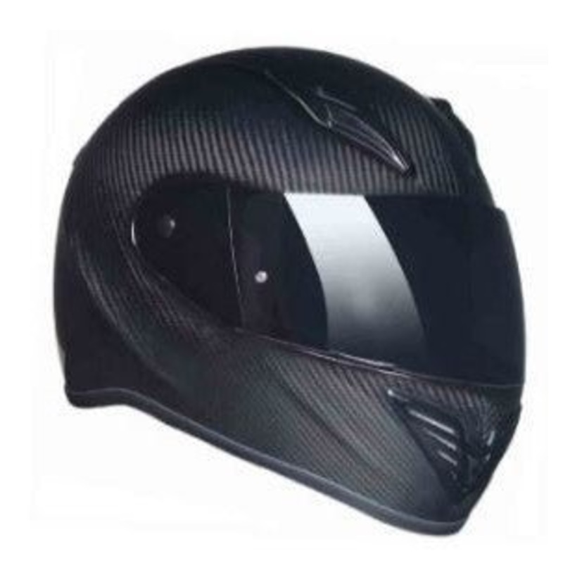 FULL FACE CARBON FIBER KINGS MOTORCYCLE HELMET – BSFB99 XS