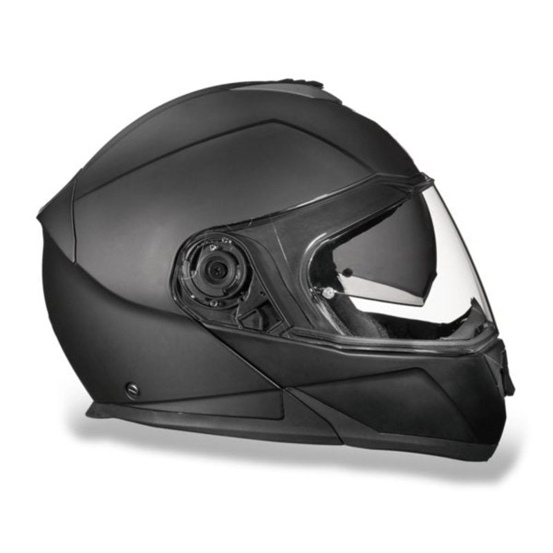 MATTE BLACK DAYTONA GLIDE MOTORCYCLE HELMET – MG1B XS