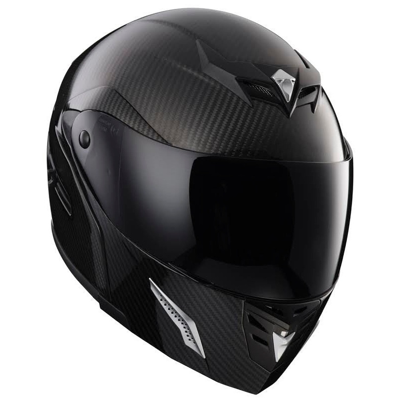 MODULAR FULL FACE CARBON FIBER KINGS MOTORCYCLE HELMET – BMF2 XS
