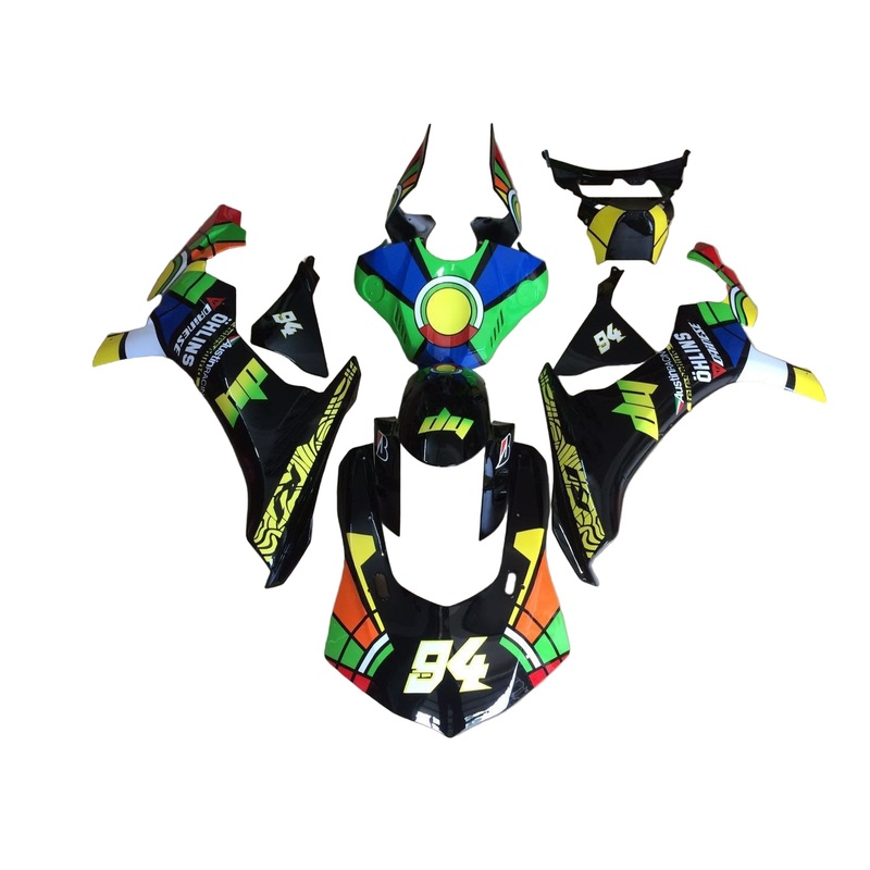 Yamaha YZF-R1 (2020-2025) Black Color Wheel 94 Fairings No Seat Cowl No Bolt Kit No Tank