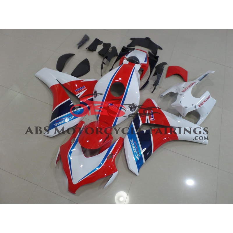 HRC Red & White 2008-2011 Honda CBR1000RR HRC Red & White Clear (Injection Mold) Select Bolt Kit