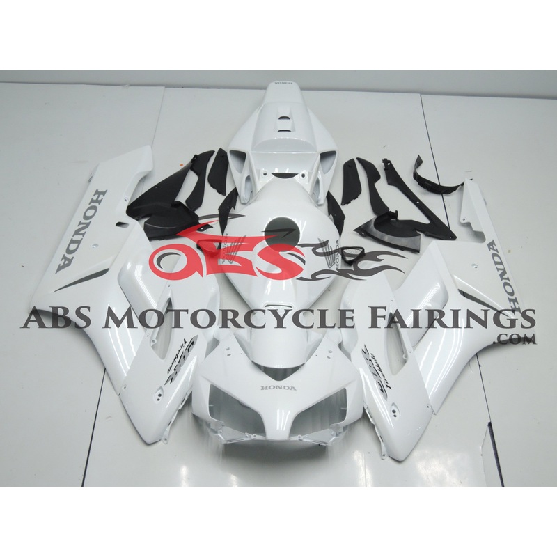 Pearl White 2004-2005 Honda CBR1000RR Pearl White Clear (Injection Mold) Select Bolt Kit