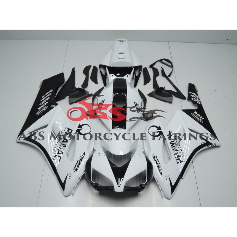 Pramac Black & White 2004-2005 Honda CBR1000RR Pramac Black & White Clear (Injection Mold) Select Bolt Kit