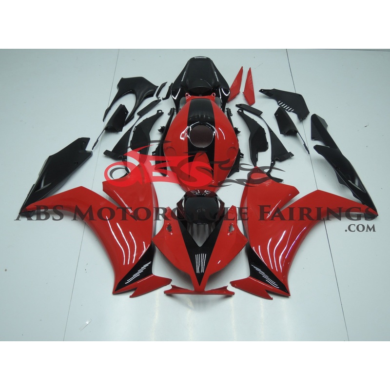 Red & Black 2012-2014 Honda CBR1000RR Red & Black Clear (Injection Mold) Select Bolt Kit