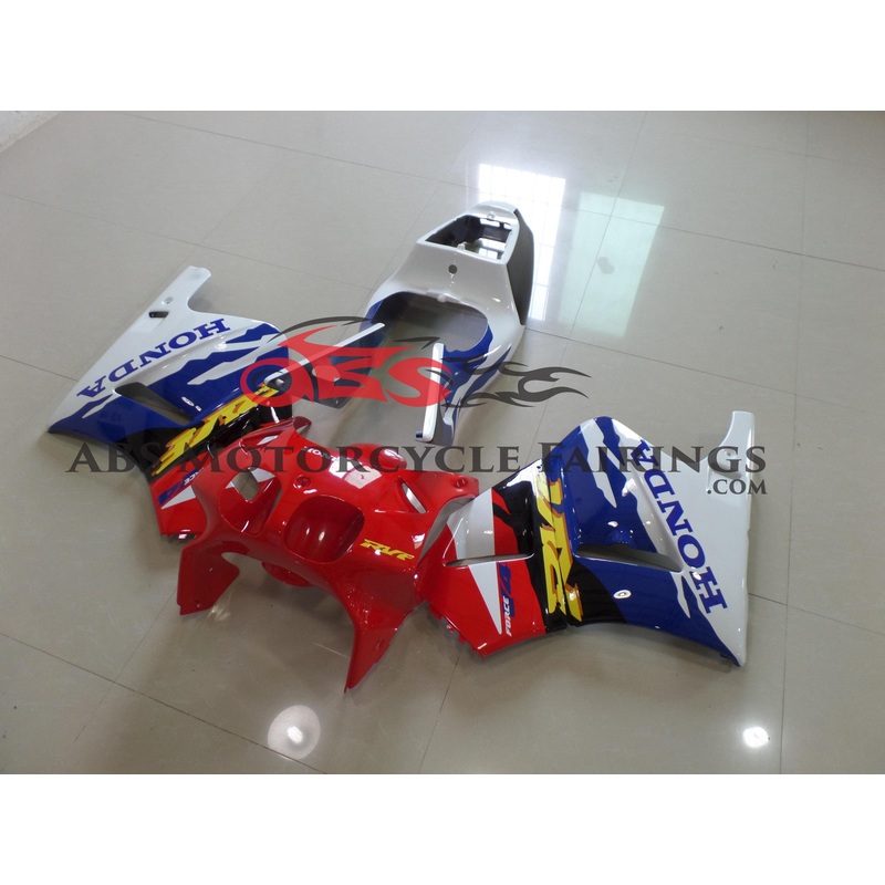 Red Blue & White 1994 Honda RVF400R NC35 Red Blue & White Clear (Injection Mold) Select Bolt Kit
