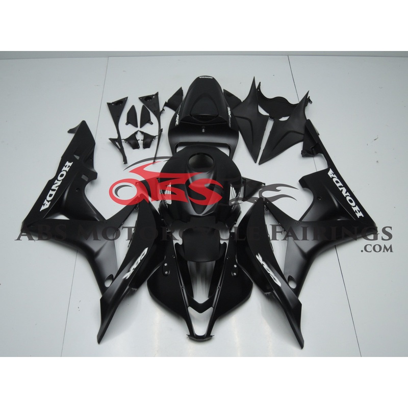 Repsol Matte Black 2007-2008 Honda CBR600RR Repsol Matte Black Clear (Injection Mold) Select Bolt Kit