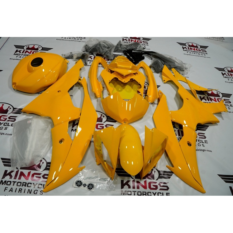 Yamaha YZF-R6 (2008-2016) Yellow Fairings No Seat Cowl No Bolt Kit No Tank