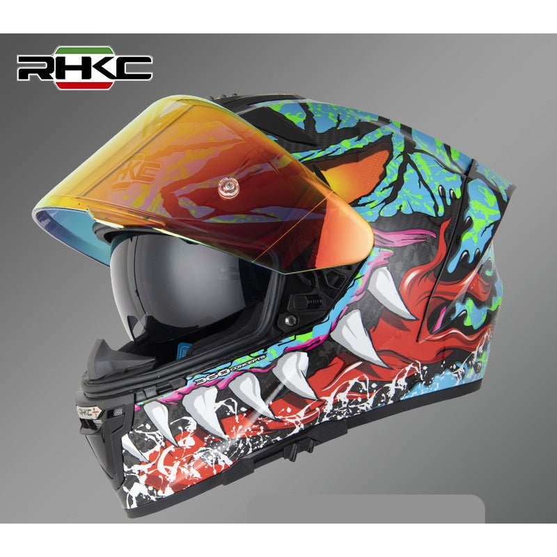 Blue Dragon RHKC Motorcycle Helmet Small (S)= 53-54 CM’s