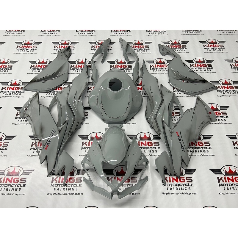FAIRING KIT FOR A KAWASAKI NINJA ZX6R 636 (2019-2023) NARDO GRAY No Seat Cowl No Bolt Kit No Tank