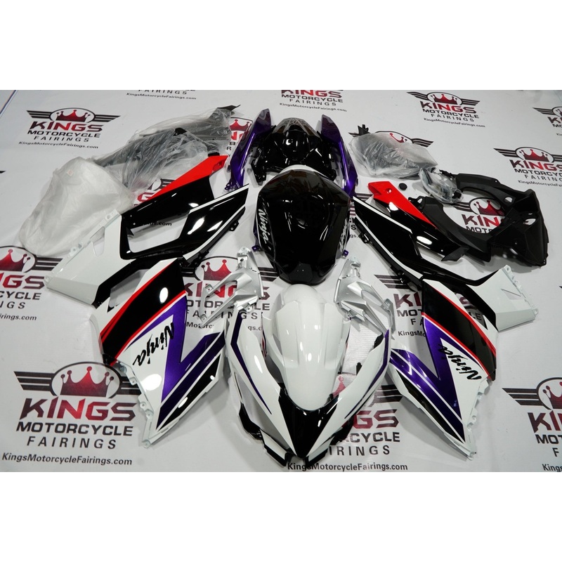 Fairings for Kawasaki Ninja 400 (2018-2023) White, Black, Purple, Red No Tank No Seat Cowl No Bolt Kit