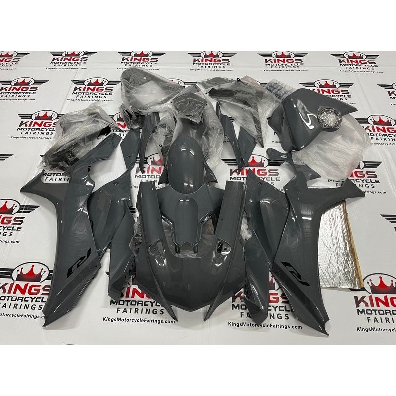 Yamaha YZF-R1 (2020-2025) Dark Nardo Gray Fairings No Seat Cowl No Bolt Kit No Tank