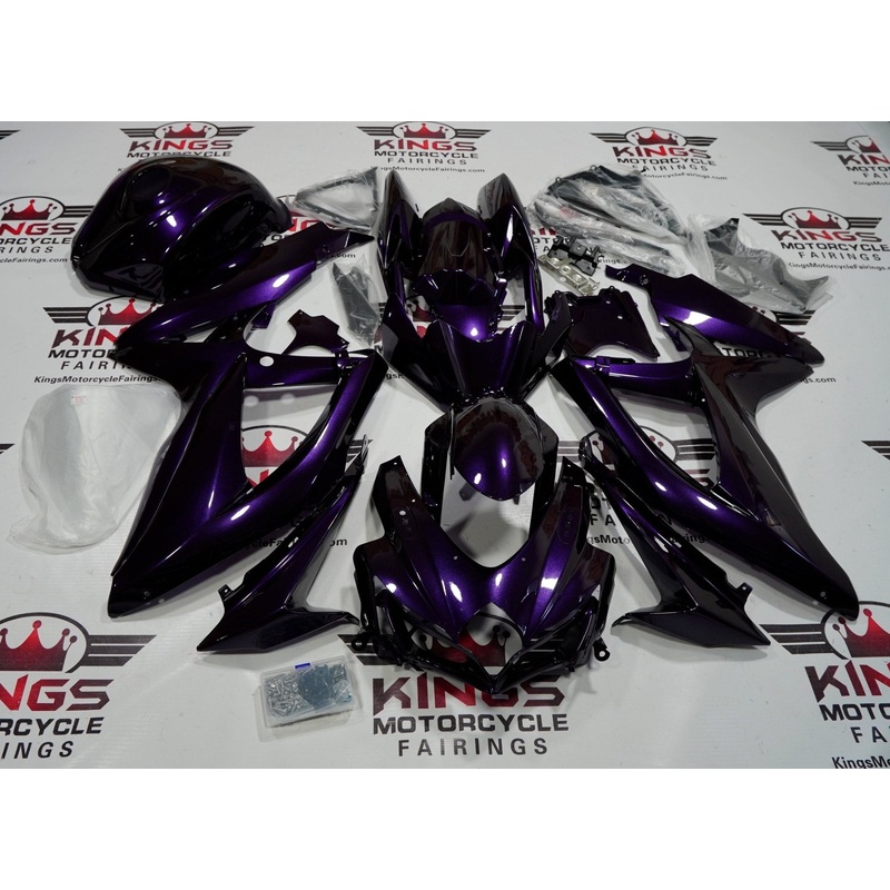Suzuki GSXR600 (2008-2010) Purple Fairings No Seat Cowl No Bolt Kit No Tank