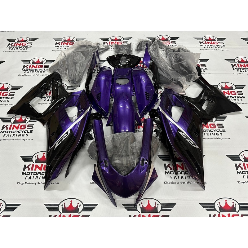 Yamaha R7 Fairings (2021-2024) Purple, Black No Seat Cowl No Bolt Kit No Tank